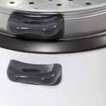 ⁦حلة طهي الارز المضاد للالتصاق من بلاك اند ديكر Rc2850-B5 سعة 2.8 لتر، ابيض⁩ - الصورة ⁦4⁩