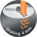 محضر طعام من براون FP3131 ، أبيض ، 800 وات - Image 4