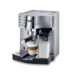 ماكينة القهوة الاسبريسو ديلونجي 1450 وات 15 بار، فضي – EC850.M