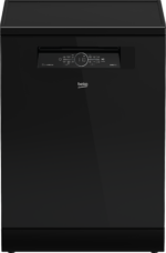 BDFN36531GB-غسالة اطباق بيكو 6برنامج 15فرد 60سم اسود شاشة