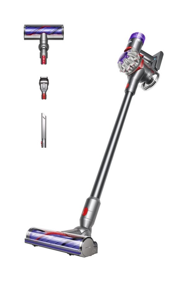 مكنسة دايسون Dyson V8 مكنسة V8 أبسلوت اللاسلكية 425  V8 فضي/نيكل