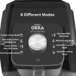 ماكينة قهوة تركية ارزوم اوكا ريتش برو، 5 كوب، 700 وات، اسود وسيلفر- OK0026k - Image 2