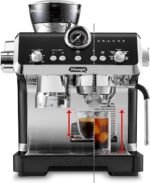 ماكينة قهوة اسبرسو لا سبيشاليستا اوبرا EC9555.BK بقوة 1550W ومزودة بطاحونة قهوة مدمجة ووظيفة تحضير قهوة باردة وعصا بخار لتبخير اللبن ومجموعة ملحقات ترحيبية من ديلونجي - Image 2