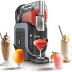 ماكينة تحضير المشروبات والسلاشي FS301 الاحترافية بتقنية رابيد تشيل من نينجا، سعة 25 لتر، 5 برامج مضبوطة مسبقًا، مارجريتا مجمدة، فرابيه، وأكثر من ذلك، لمسات فاخرة، أسود