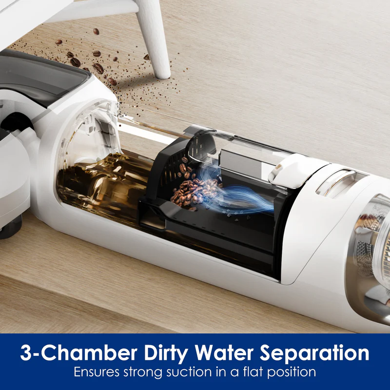 مكنسة تينكو فلور ون سويتش S6 ستريتش لغسل وتنظيف الأرضيات (تنظيف رطب وجاف) - الصورة 4