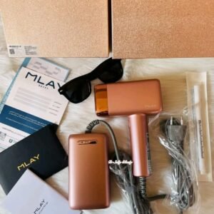 جهاز إزالة الشعر بالليزر MLAY T14 IPL مع وظيفة التبريد بالثلج مع وظيفة التبريد الثلجي، 500000 روز جولد