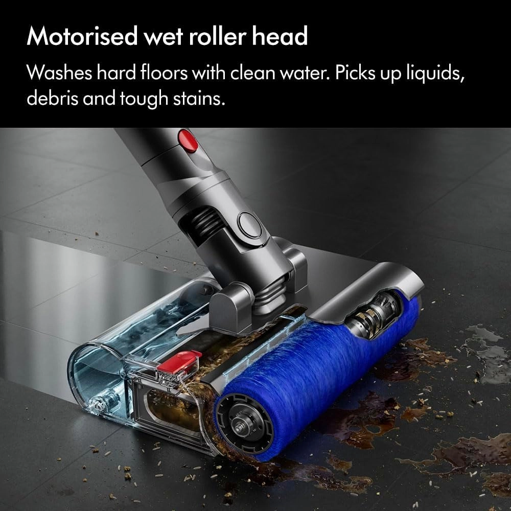 دايسون V12s ديتكت سليم سابمارين – مكنسة ذكية للتنظيف الجاف والمبلل - الصورة 5