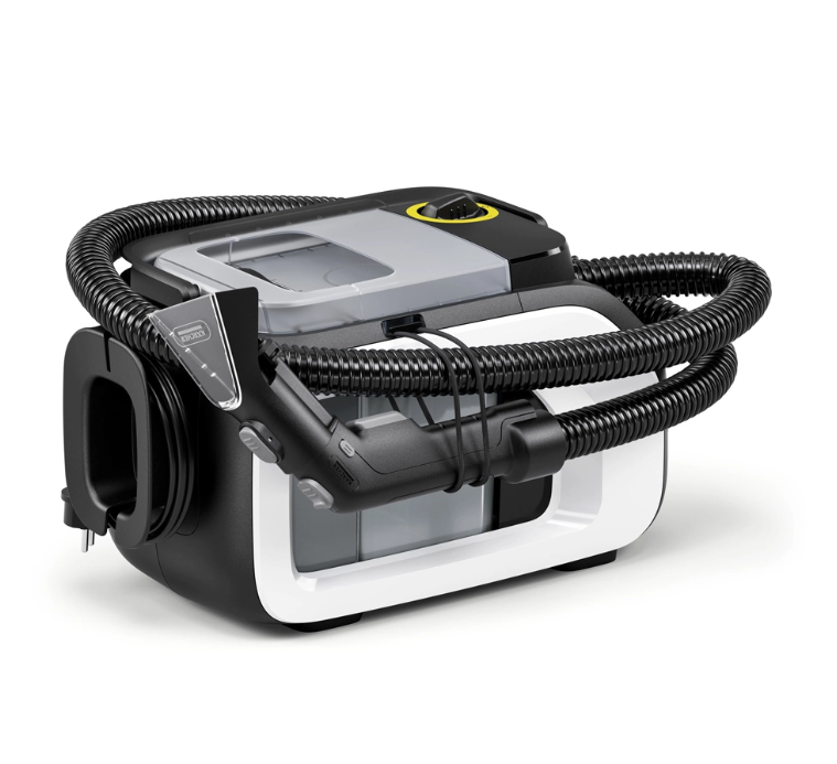 مكنسة غسيل السجاد والكنب كارشر Compact – قدرة 500 واط – 1.7 لتر – أبيض – SE3 - الصورة 2