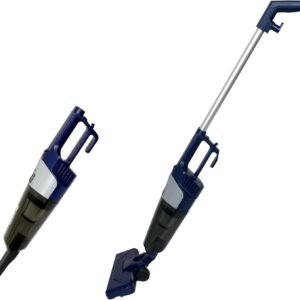 مكنسة كهربائية بعصا محمولة باليد 2 في 1 من تيكنو بيست - 600 واط بفلتر هيبا/ خفيفة الوزن وهادئة للغاية، موديل