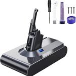 بطارية V8  بديلة للمكنسة الكهربائية دايسون V8 SV10 V8 ابسولوت، V8 انيمال، V8 فلافي، V8 موتور هيد