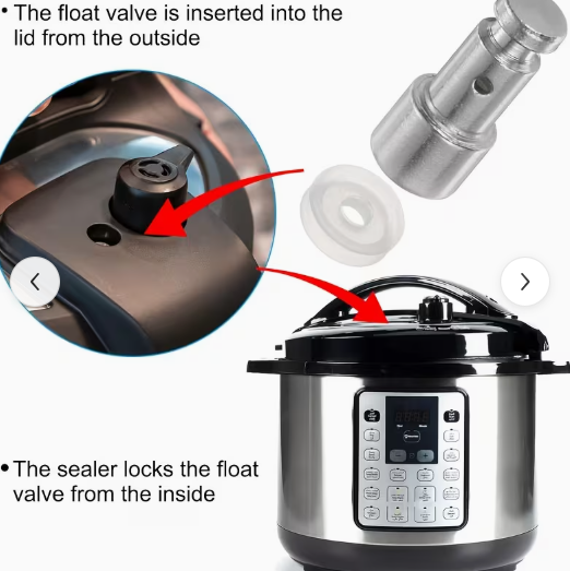سدادة صمام لقدر الضغط مع حلقة مانعة للتسرب - الصورة 3