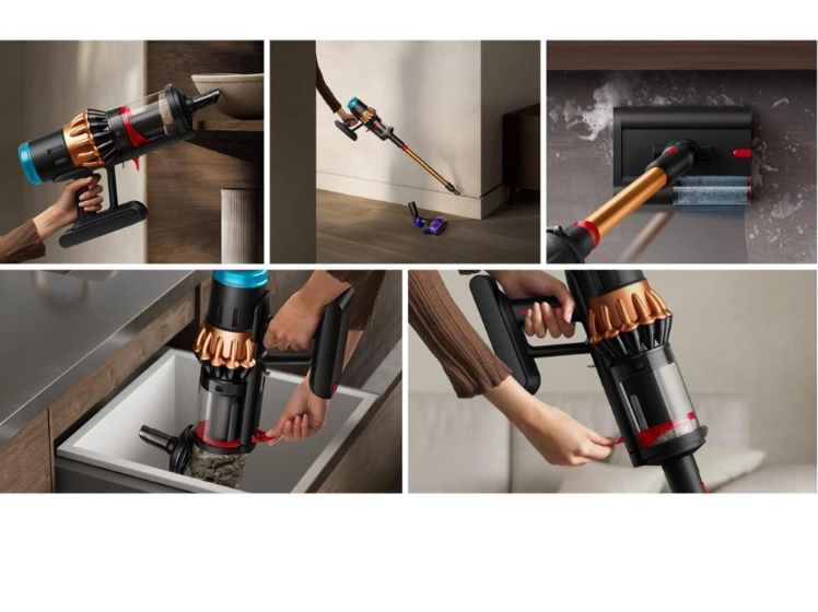 مكنسة دايسون Piston Animal Submarine لاسلكية 3 ف 1 لتنظيف جاف ورطب – أسود – V16s - الصورة 5