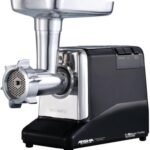 مفرمة لحوم بشفرة ستانلس ستيل من آرشيا - لون أسود MG1401
