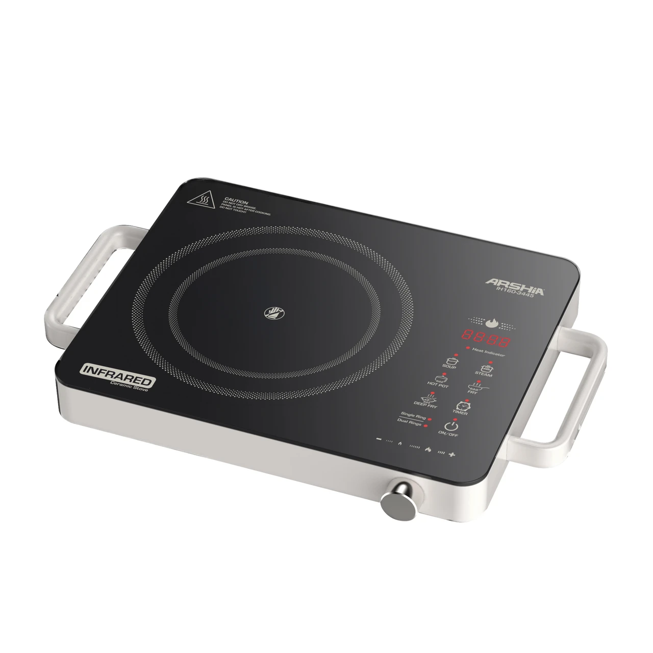 IH160-3445_1___11439 Arshia Infrared Hob Cooker – 3445 - الصورة 1
