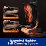 مكنسة غسيل وتجفيف أرضيات تاينيكو S7 ستريتش اللاسلكية -Tineco Floor One S7 Stretch - الصورة 5