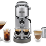 DeLonghi Dedica Duo EC890.M ماكينة إسبريسو احترافية بتحضير Cold Brew وضغط 15 بار