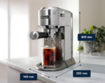 DeLonghi Dedica Duo EC890.M ماكينة إسبريسو احترافية بتحضير Cold Brew وضغط 15 بار - الصورة 4