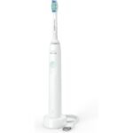 Philips فرشاة أسنان كهربائية فيليبس سونيكير قابلة لإعادة الشحن – Series 1100 – موديل HX3641/01 – أبيض