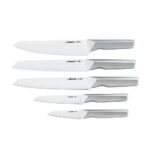 Arshia 7-piece Knife Set with Acacia Stand and Chopping Board – 3659
