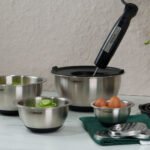 ⁦Arshia 12PCs Stainless Steel Mixing Bowl Set with Grater – 3638⁩ - الصورة ⁦5⁩