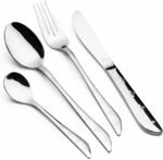 ارشيا طقم ادوات مائدة فضي مكون من 26 قطعة مع حامل TM1111L-3466