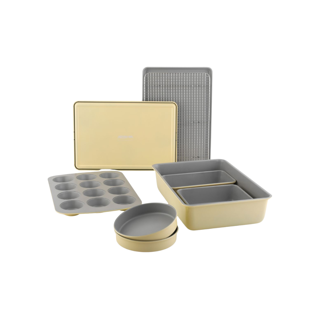 Arshia-Non-Stick-Baking-Set-9-Pieces.png طقم صواني خبز أرشيا غير لاصقة 9 قطع – موديل 3715 - الصورة 1