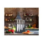 Arshia Basic Steel Knife set 8pcs – 3187 - الصورة 3